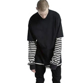 ’BIEBER’ Black and White Sweatshirt